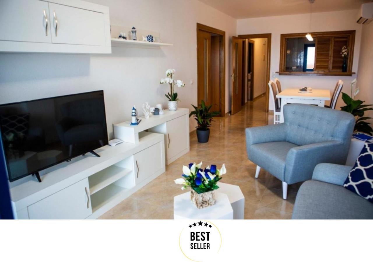 Apartment Las Sirenas, Wifi 100 Mb, Sea View Roquetas de Mar Exterior photo