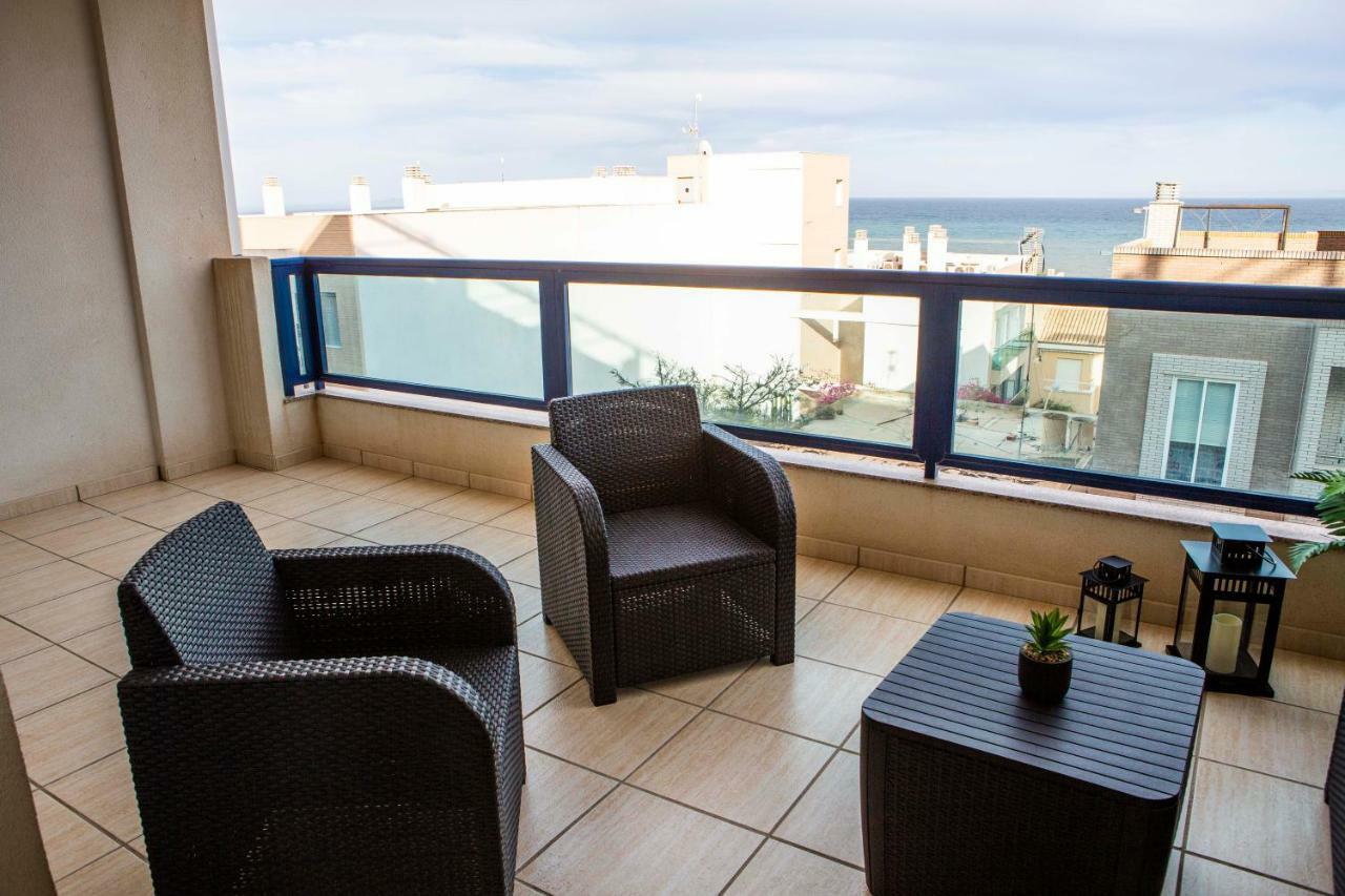 Apartment Las Sirenas, Wifi 100 Mb, Sea View Roquetas de Mar Exterior photo