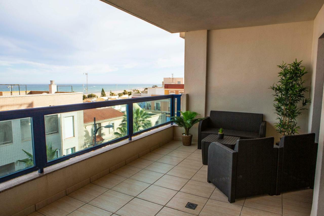 Apartment Las Sirenas, Wifi 100 Mb, Sea View Roquetas de Mar Exterior photo