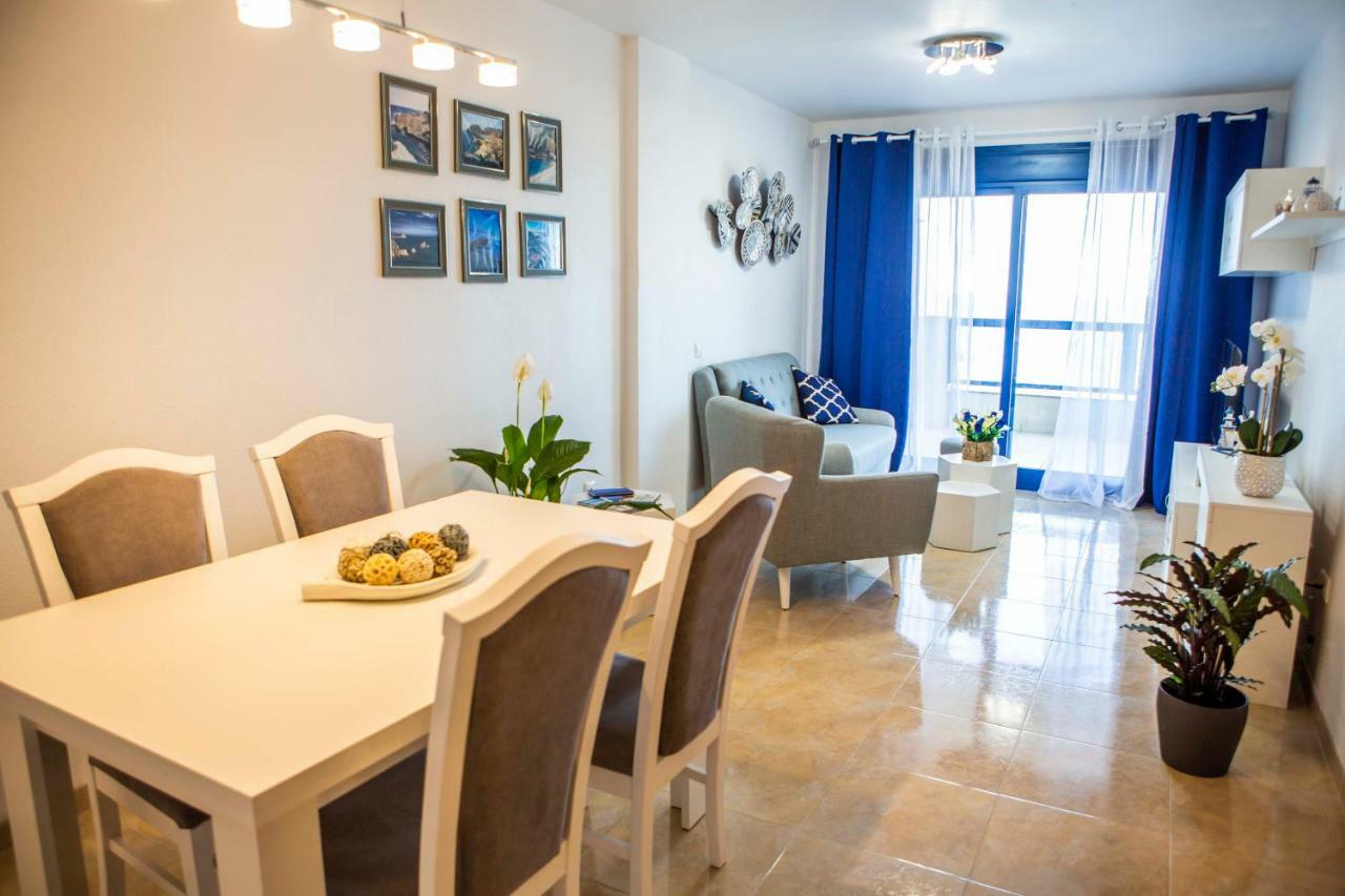 Apartment Las Sirenas, Wifi 100 Mb, Sea View Roquetas de Mar Exterior photo
